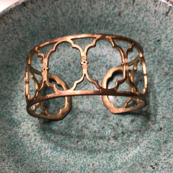 Spartina gold cuff bracelet - Picture 1 of 3